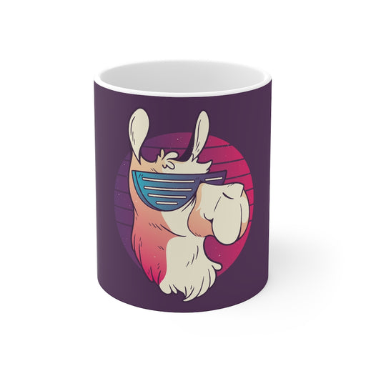 Llama Coffee Mug | Good Vibe | Llama Coffee Mug | sumoearth 🌎