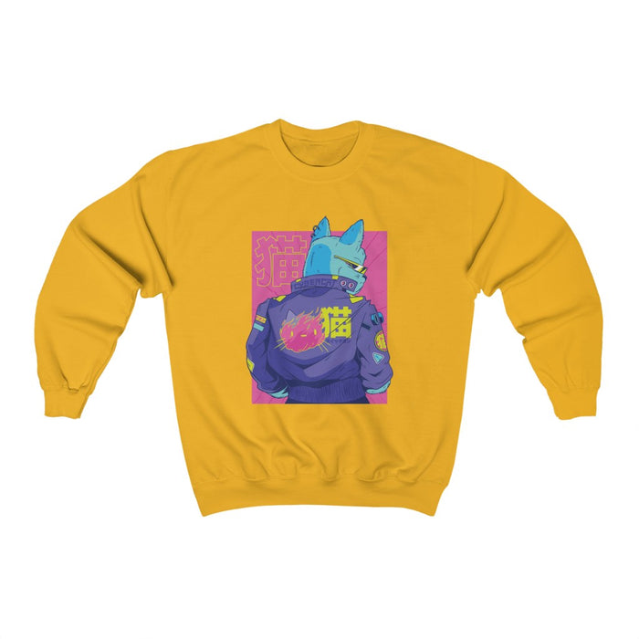 Cyberpunk Cat Unisex Sweatshirt