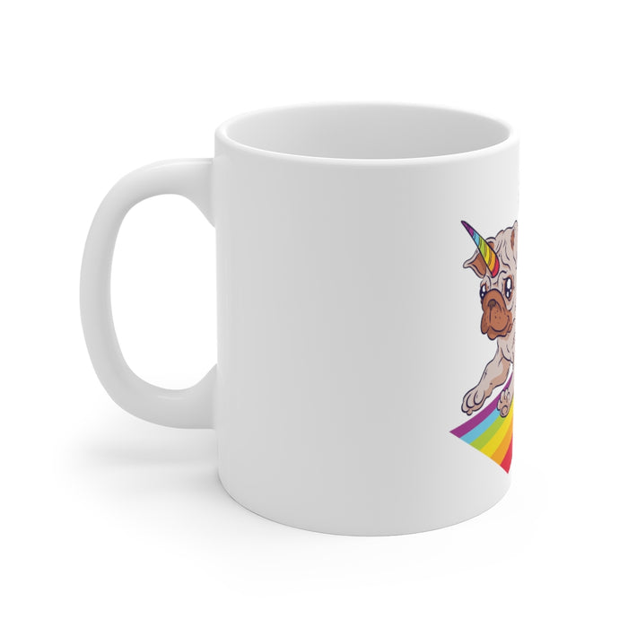 Pug Coffee Mug | Pug Coffee Mug - Unicorn Pug | sumoearth 🌎