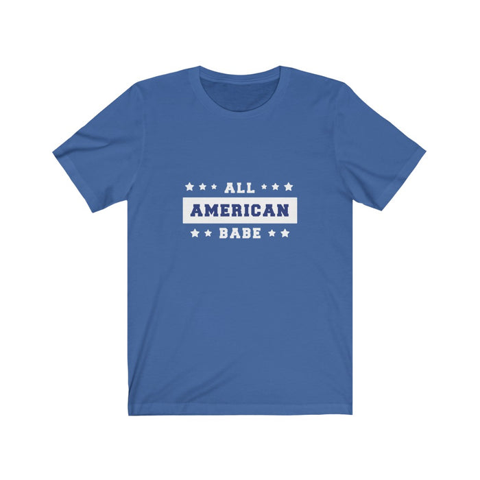 4th of July T-Shirts | Women's All American Babe T-Shirt | sumoearth 🌎