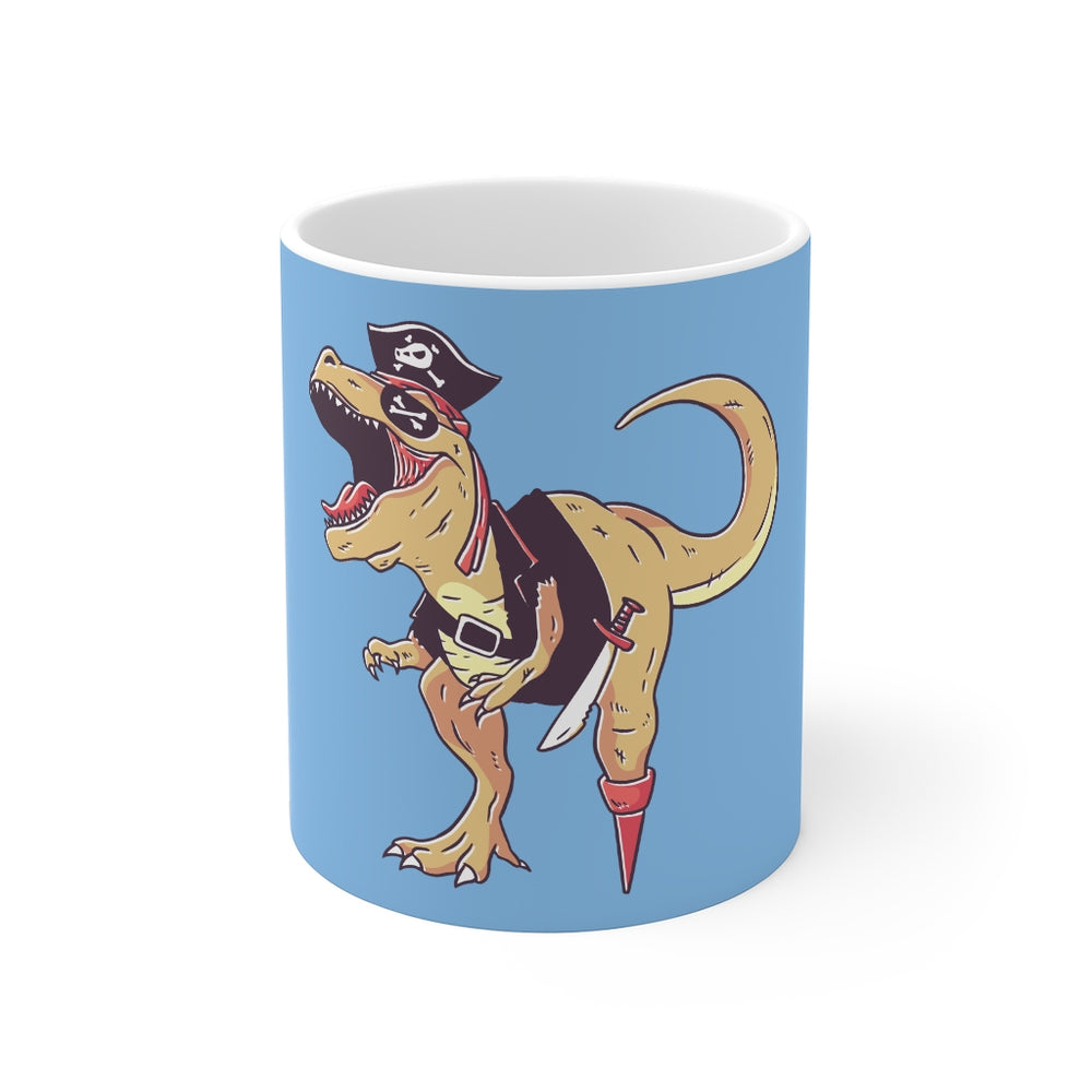 Dinosaur Coffee Mugs | Pirate Dinosaur Coffee Mug | sumoearth 🌎