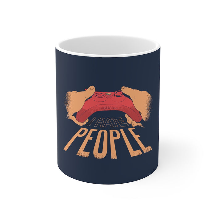 Gamer Coffee Mug | I Hate People | Gamer Coffee Mug | sumoearth 🌎