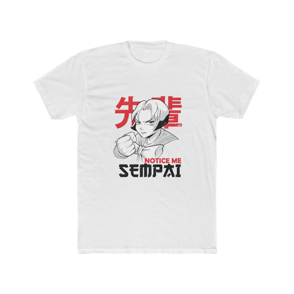 Anime Men's T Shirt | Notice Me Sempai Men's T Shirt | sumoearth 🌎