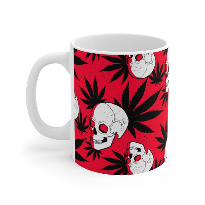 Skull Coffee Mug | Skull Coffee Mug - Blood Blaze | sumoearth 🌎