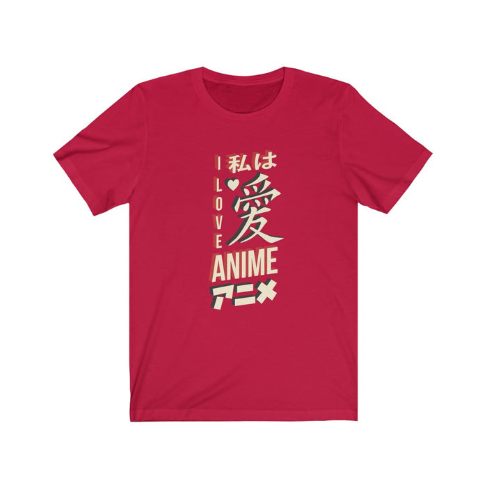 I Love Anime Women's T Shirt