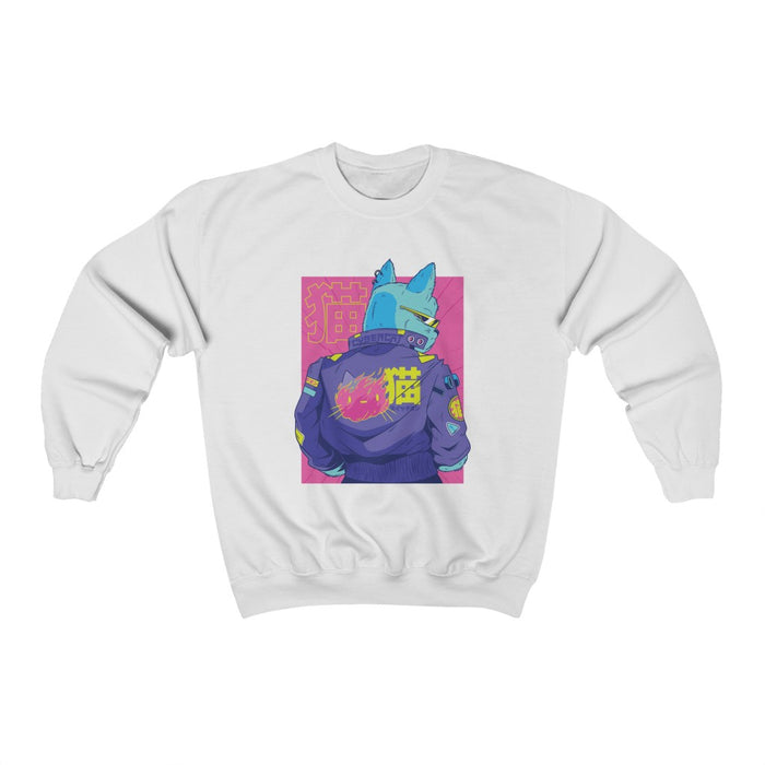 Cyberpunk Cat Unisex Sweatshirt