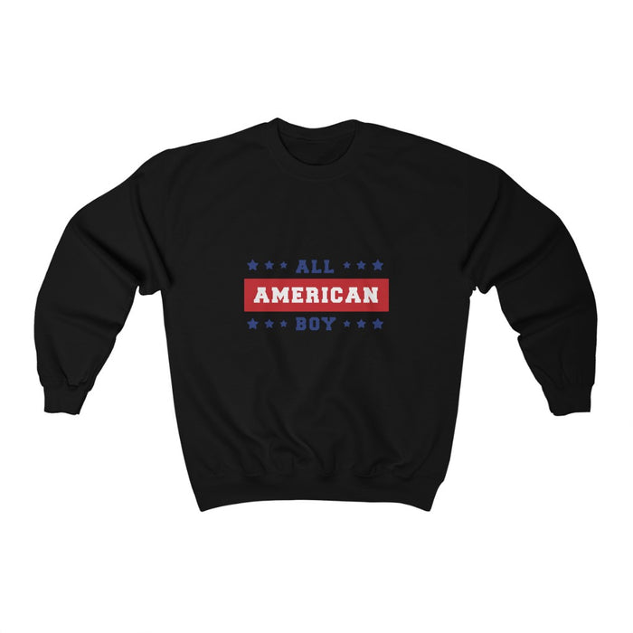 4th of July Unisex Sweatshirts | Unisex All American Boy Sweatshirt | sumoearth 🌎