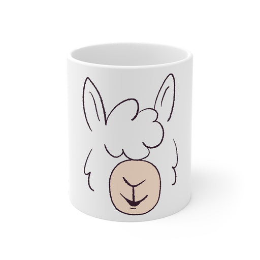 Llama Coffee Mug | Llama Face Coffee Mug | sumoearth 🌎