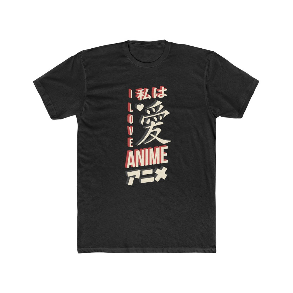 T-Shirt | I Love Anime Men's T Shirt | sumoearth 🌎