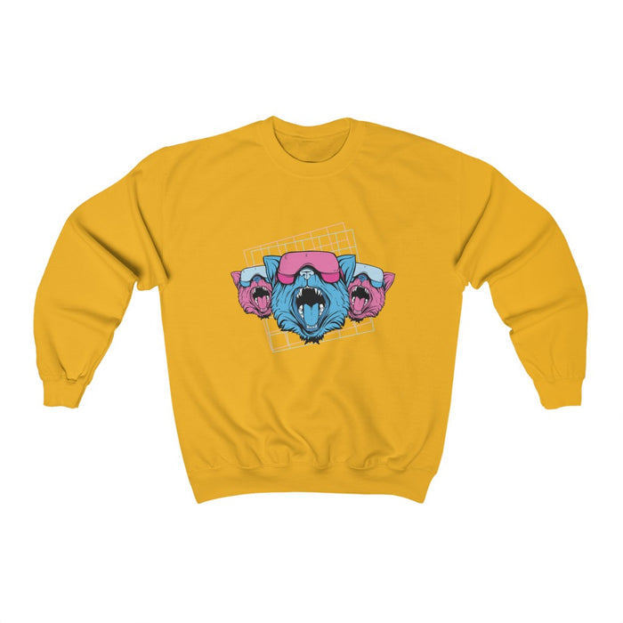Electro Cat Men's Unisex Sweatshirt