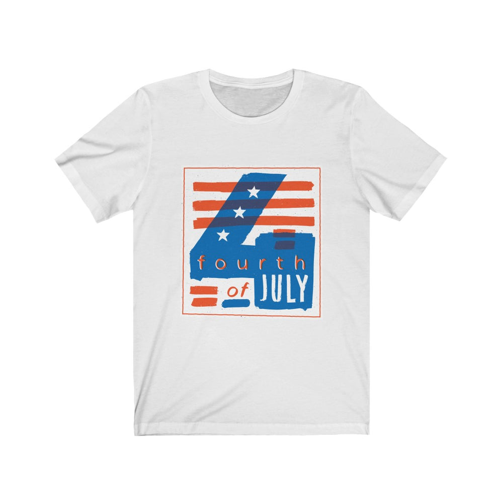 4th of July T-Shirts | Women's 4th of July Boxed T-Shirt | sumoearth 🌎