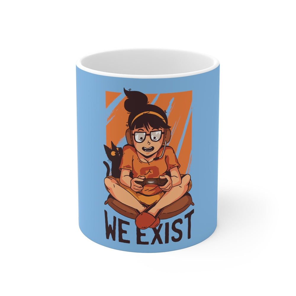Gamer Coffee Mug | We Exist | Gamer Coffee Mug | sumoearth 🌎