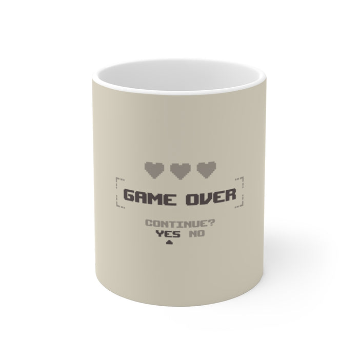 Gamer Coffee Mug | Game Over Coffee Mug | sumoearth 🌎
