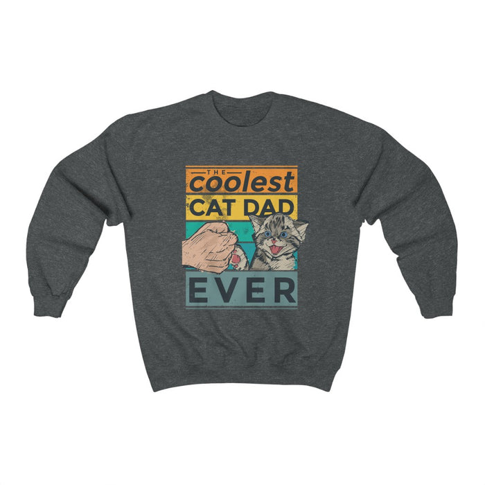 Coolest Cat Dad Unisex Sweatshirt