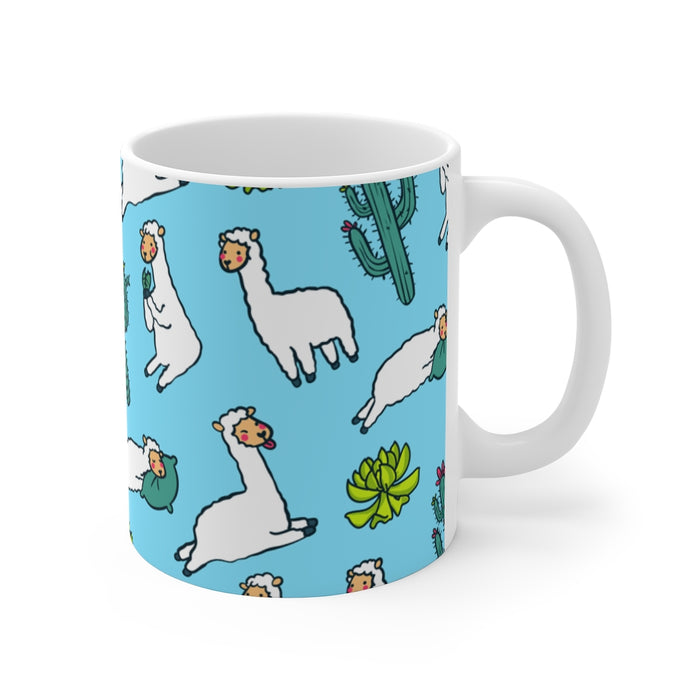 Llama Coffee Mug | Good Day | Llama Coffee Mug | sumoearth 🌎