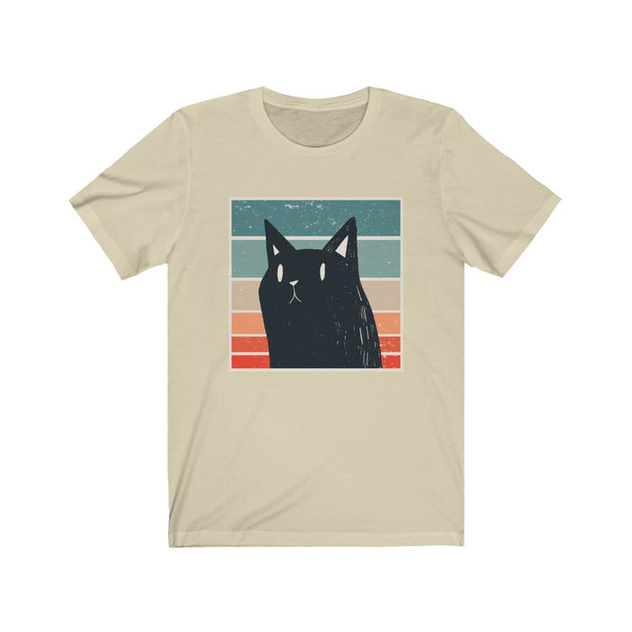 Retro Black Cat Women's T Shirt