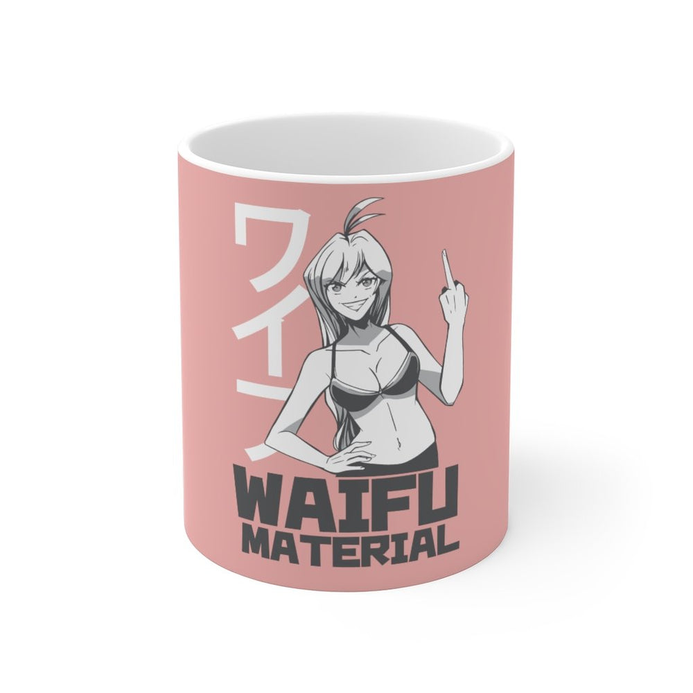Anime Coffee Mug | Anime Coffee Mug - Aggressive Waifu | sumoearth 🌎
