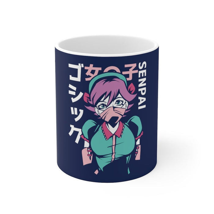 Anime Coffee Mug | Anime Coffee Mug - Goth Girl | sumoearth 🌎