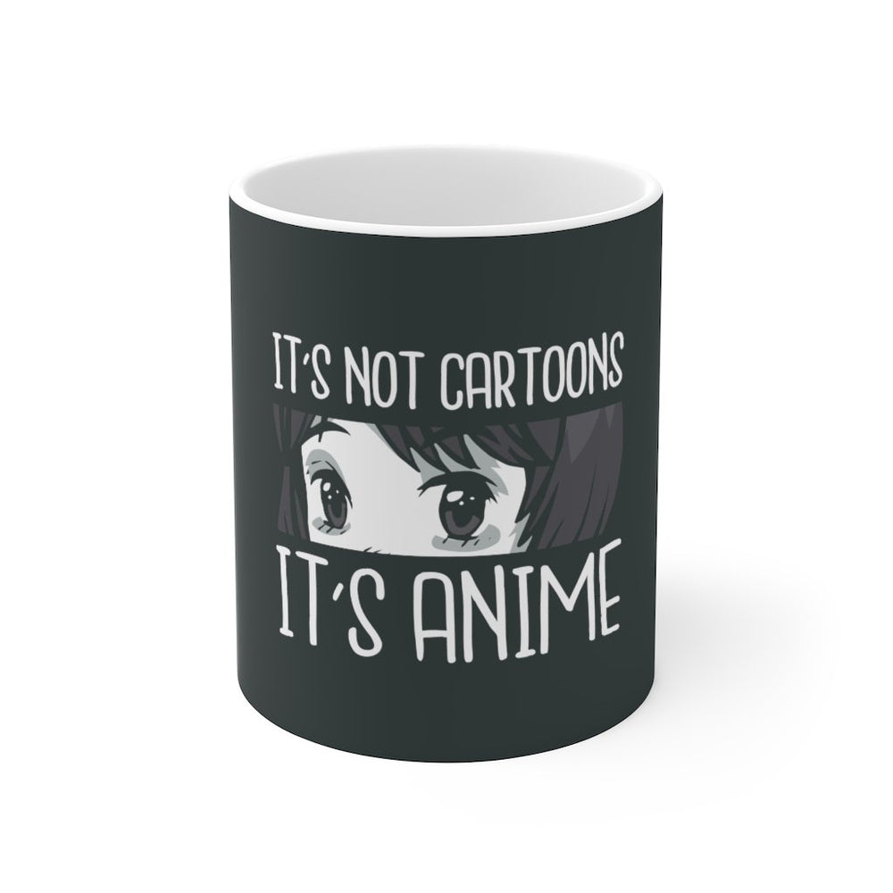 Anime Coffee Mug | Anime Coffee Mug - It's Not Cartoons, It's Anime | sumoearth 🌎