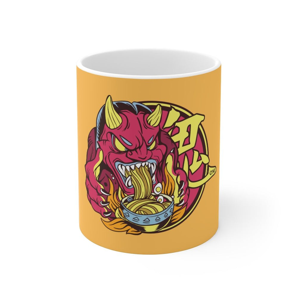 Anime Coffee Mug | Anime Coffee Mug - Oni Ramen | sumoearth 🌎