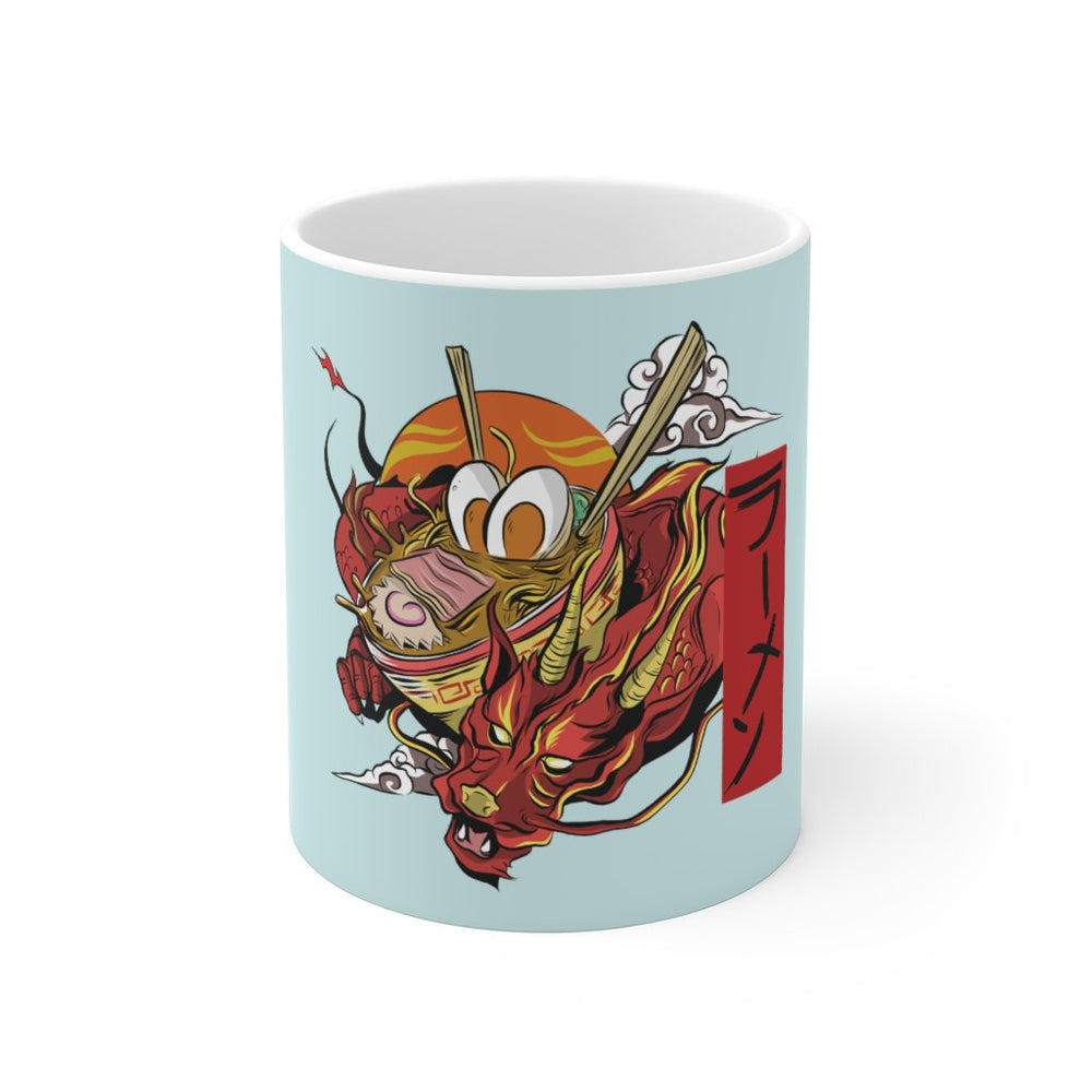 Anime Coffee Mug | Anime Coffee Mug - Ramen Dragon | sumoearth 🌎