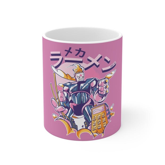 Anime Coffee Mug | Anime Coffee Mug - Ramen Mecha | sumoearth 🌎