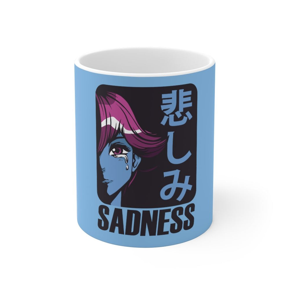 Anime Coffee Mug | Anime Coffee Mug - Sadness | sumoearth 🌎