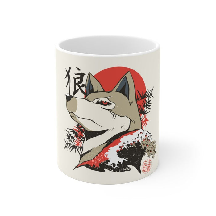 Anime Coffee Mug | Anime Coffee Mug - Wolf Tides | sumoearth 🌎