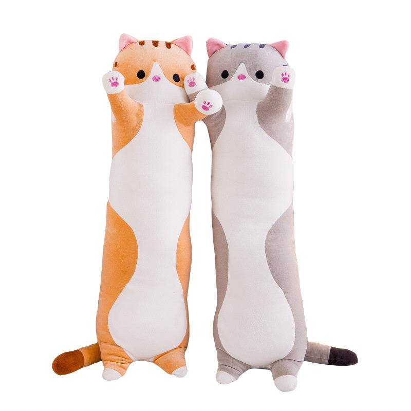 Cat Plush | Bubbles the Snuggle Kitty Cat Plush Body Pillow | sumoearth 🌎