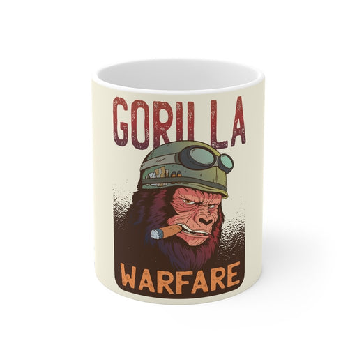 Gorilla Coffee Mugs | Gorilla Coffee Mug - Gorilla Warfare | sumoearth 🌎