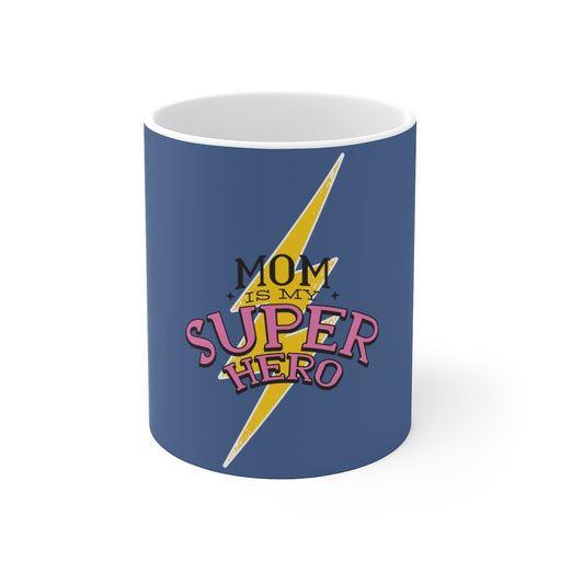 Mom Coffee Mug | Mom Coffee Mug - Mom Is My Super Hero | sumoearth 🌎