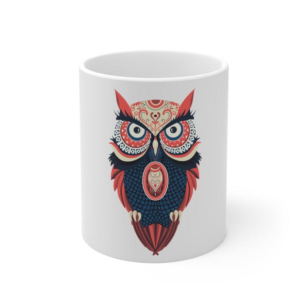 Owl Coffee Mug | Owl Coffee Mug - Awareness | sumoearth 🌎