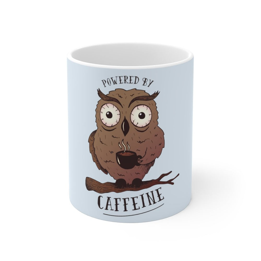 Owl Coffee Mug | Owl Coffee Mug - Powered By Caffeine | sumoearth 🌎