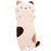 Cat Body Pillow | Pebbles the Stuffed Calico Cat Body Pillow | Soft Plush Toy | sumoearth 🌎