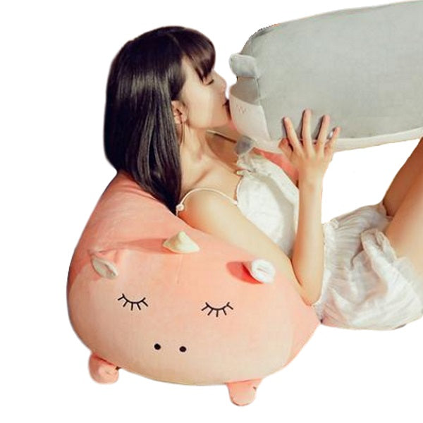 Unicorn Plush | Big Squishy Pink Unicorn Plush Pillow | sumoearth 🌎