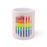 Rainbow Coffee Mug | Rainbow Coffee Mug - American Pride Flag | sumoearth 🌎