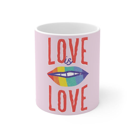 Rainbow Coffee Mug | Rainbow Coffee Mug - Love is Love | sumoearth 🌎