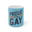 Rainbow Coffee Mug | Rainbow Coffee Mug - Proud To Be Gay | sumoearth 🌎