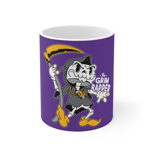 Skull Coffee Mug | Skull Coffee Mug - Grim Rapper | sumoearth 🌎