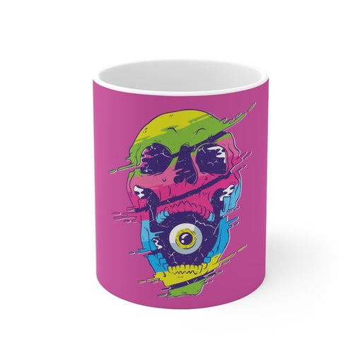 Skull Coffee Mug | Skull Coffee Mug - Psychedelic | sumoearth 🌎