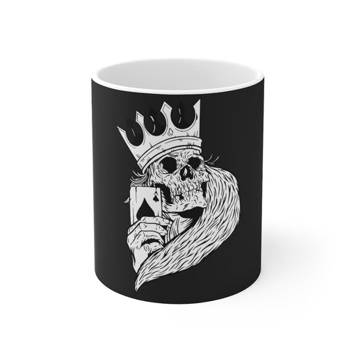 Skull Coffee Mug | Skull Coffee Mug - Spade King | sumoearth 🌎