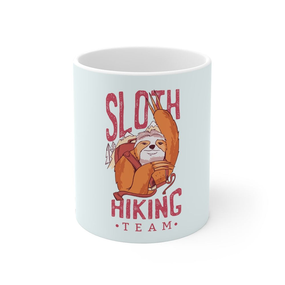 Sloth Coffee Mug | Sloth Coffee Mug - Hiking Team | sumoearth 🌎