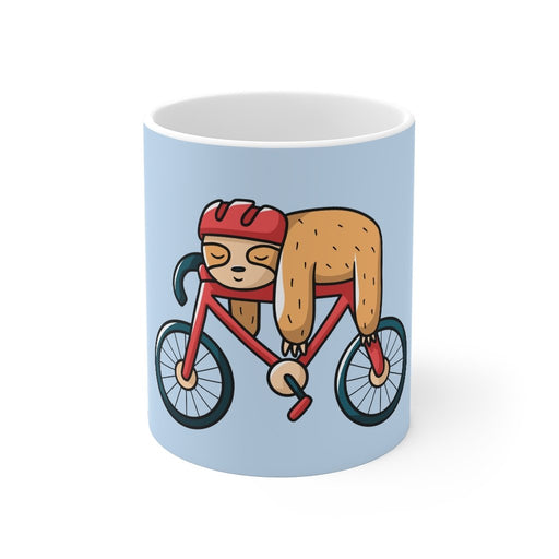 Sloth Coffee Mug | Sloth Coffee Mug - Sloth On A Bike | sumoearth 🌎