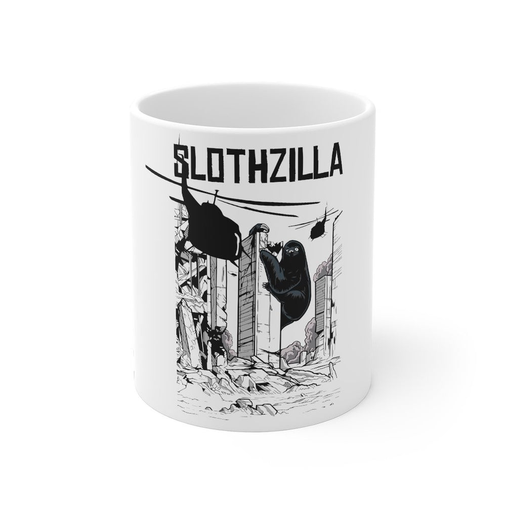 Sloth Coffee Mug | Sloth Coffee Mug - Slothzilla | sumoearth 🌎