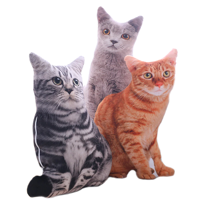 Cat Plush | Realistic Stuffed Cat Plush Toy | Bengal, Russian Blue, Siamese, Tabby | sumoearth 🌎