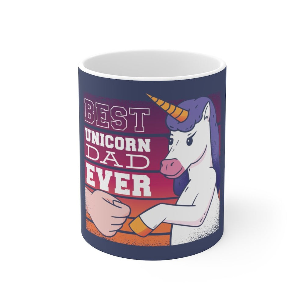 Unicorn Coffee Mug | Unicorn Coffee Mug - Best Unicorn Dad Ever | sumoearth 🌎