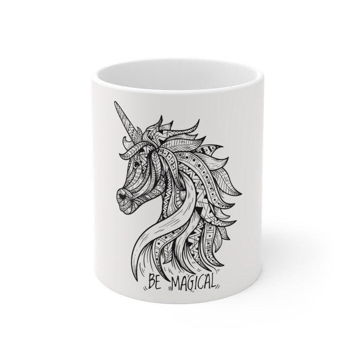 Unicorn Coffee Mug | Unicorn Coffee Mug - Unicorn Mandala | sumoearth 🌎