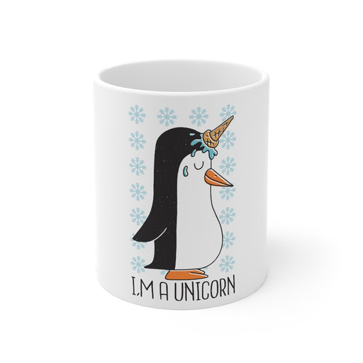 Penguin Coffee Mugs | I'm A Unicorn | Penguin Coffee Mug | sumoearth 🌎