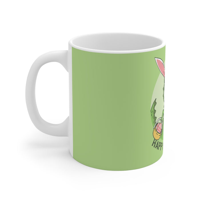 Dinosaur Coffee Mugs | Happy East-Rawr Coffee Mug | Dinosaur Coffee Mug | sumoearth 🌎
