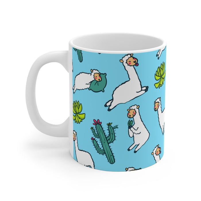 Llama Coffee Mug | Good Day | Llama Coffee Mug | sumoearth 🌎